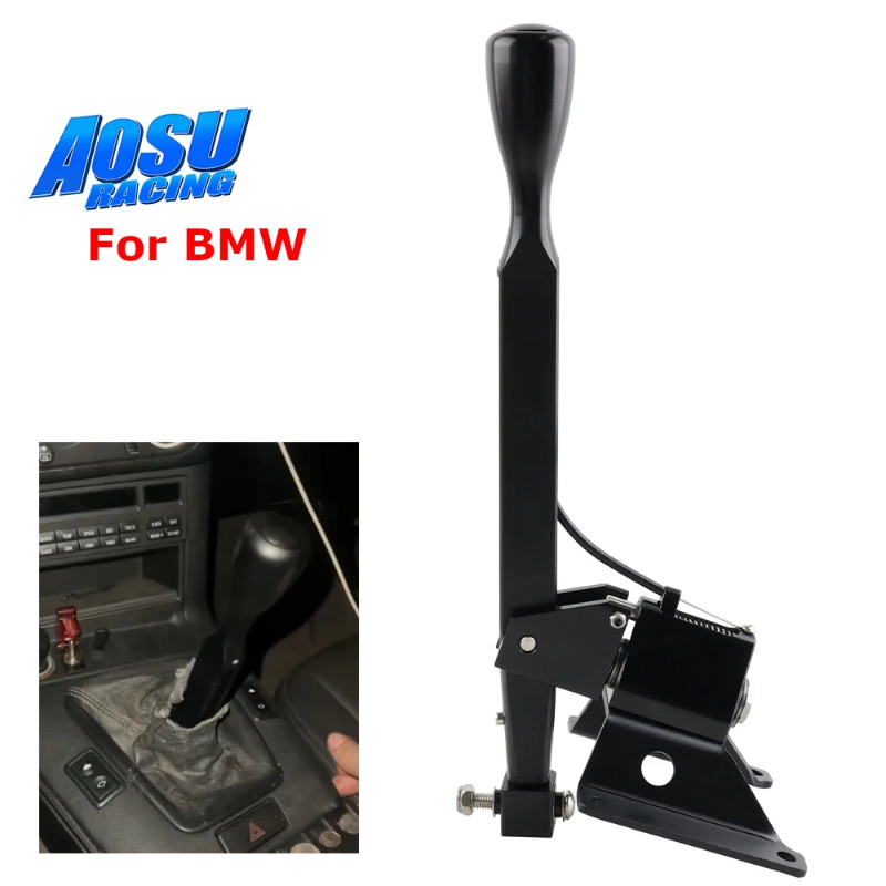 Modification Upgrade Billet Aluminum Short Shifter Box For BMW E36 E46 318i 320i M3 323i 325i 330i M5 M6 Black 5/6 Speed