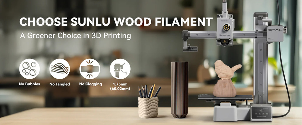Sunlu PLA Wood spool