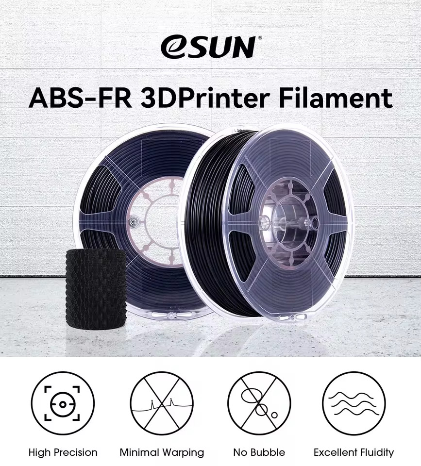 sg 11134202 7ratp mb5j9t4442hc0c eSun eABS FR Flame Retardant Filament 1kg 1.75mm