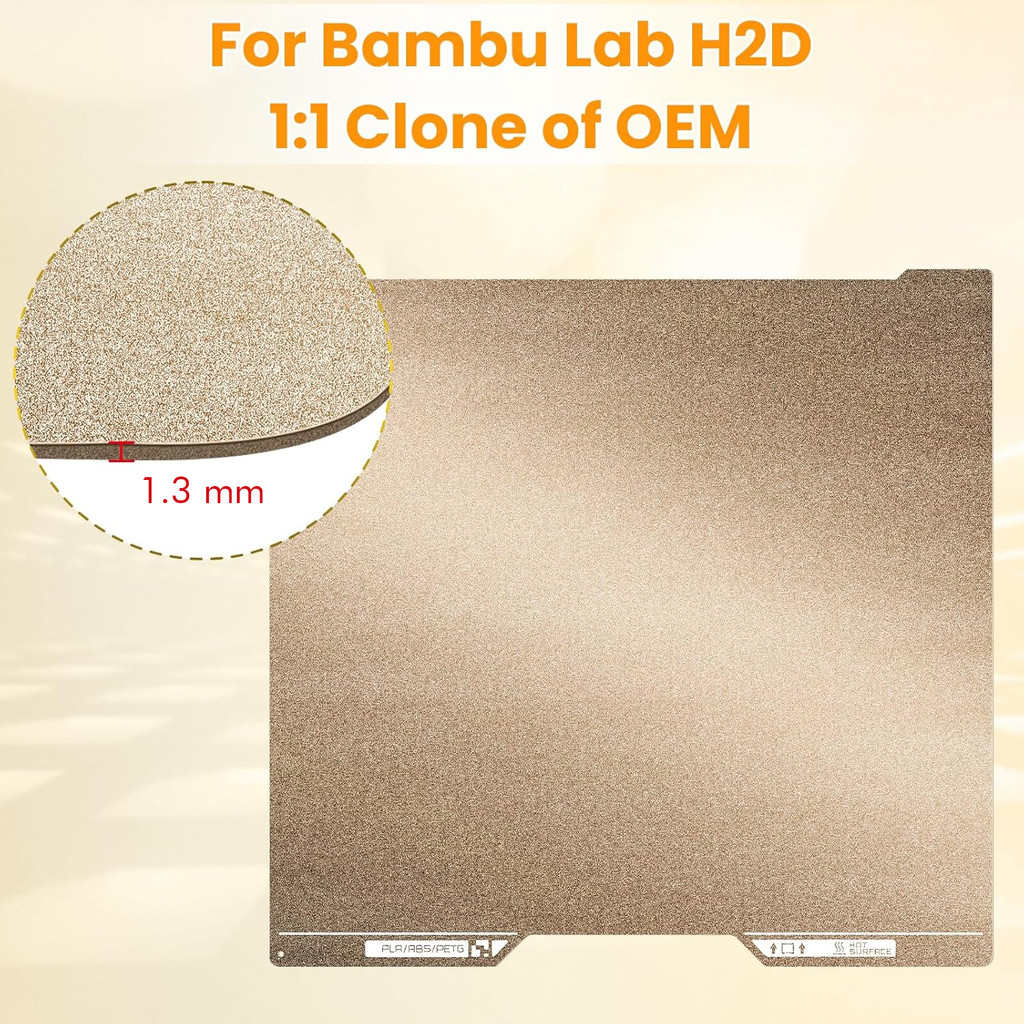 sg 11134202 7ratw Dual Sided Textured Plate for H2D
