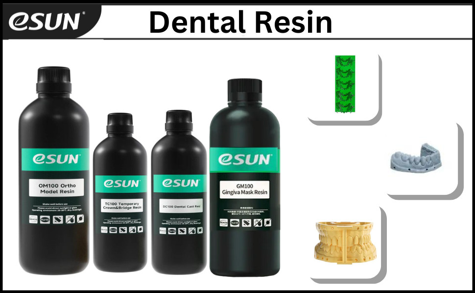 sg 11134202 7rau6 mb6kiuki0qs014 eSun DC100 Dental Casting Resin 1kg 405nm