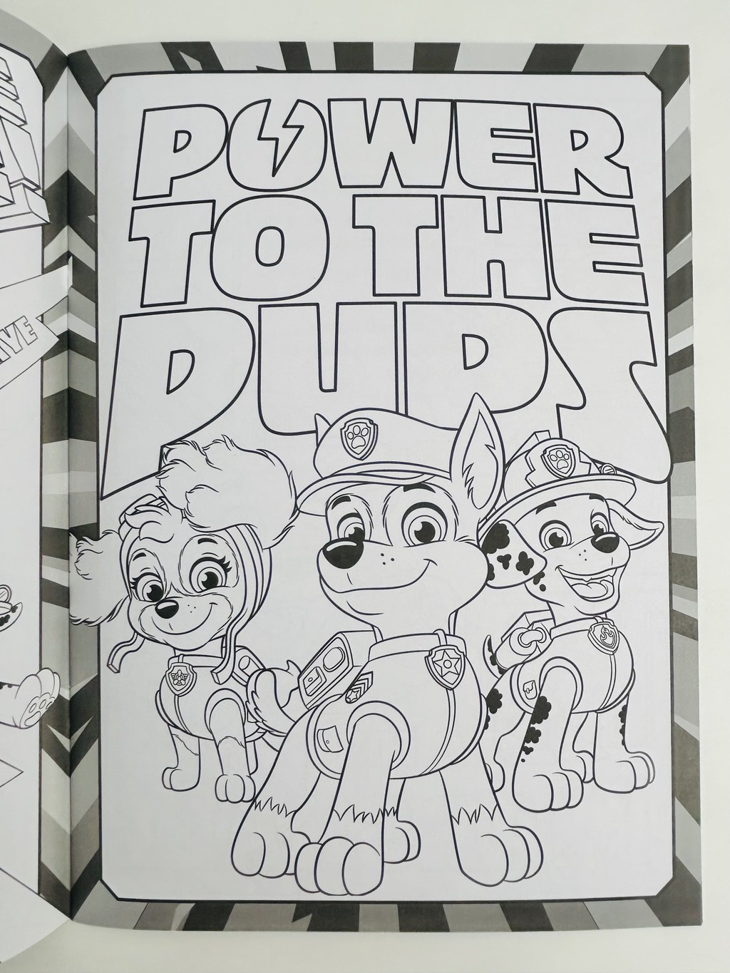 Paw Patrol To The Rescue Colouring Book For Kids To Color | Kelip Kelip, image size:1024x1365