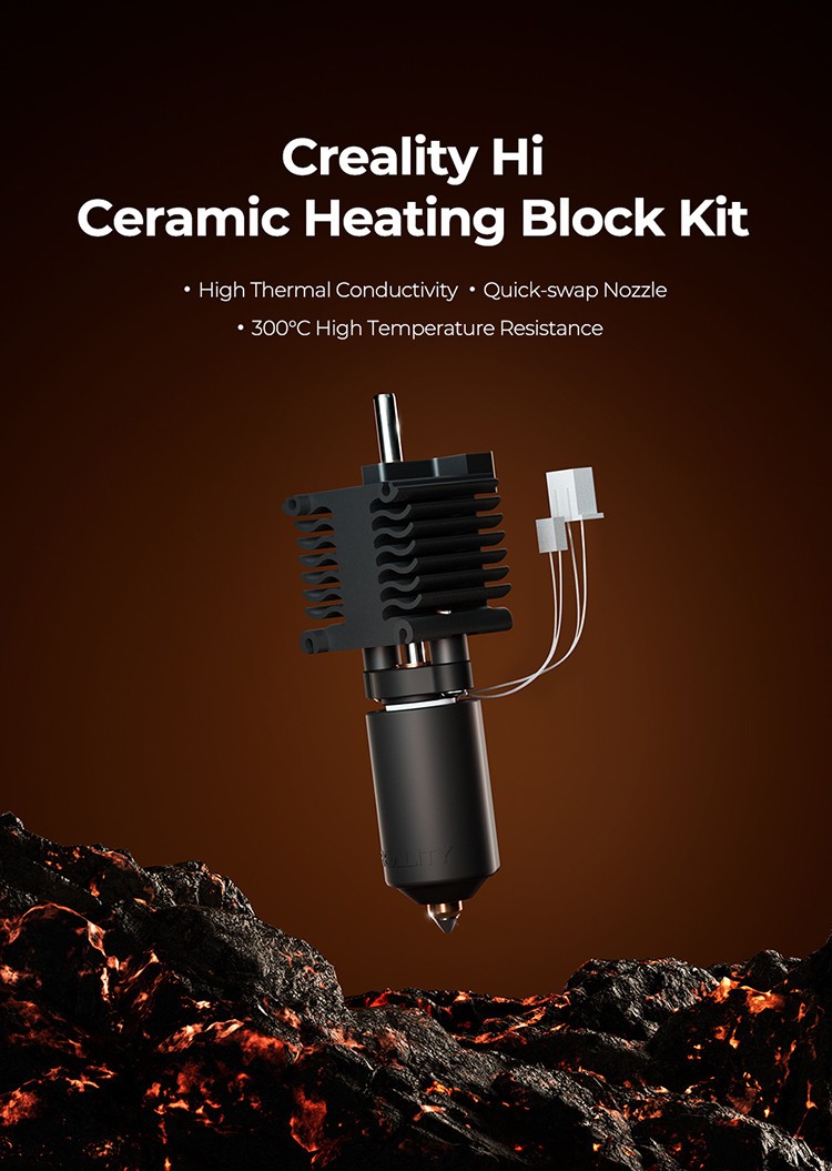 sg 11134202 7raup Creality HI Ceramic Hotend Kit