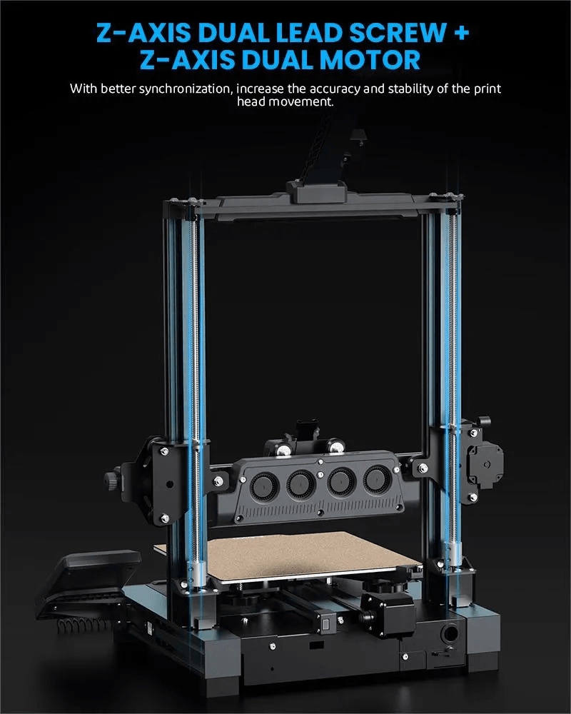 Elegoo neptune 4 / neptune 4 pro 3d printer, 500mm/s high-speed fast fdm printer with klipper firmware