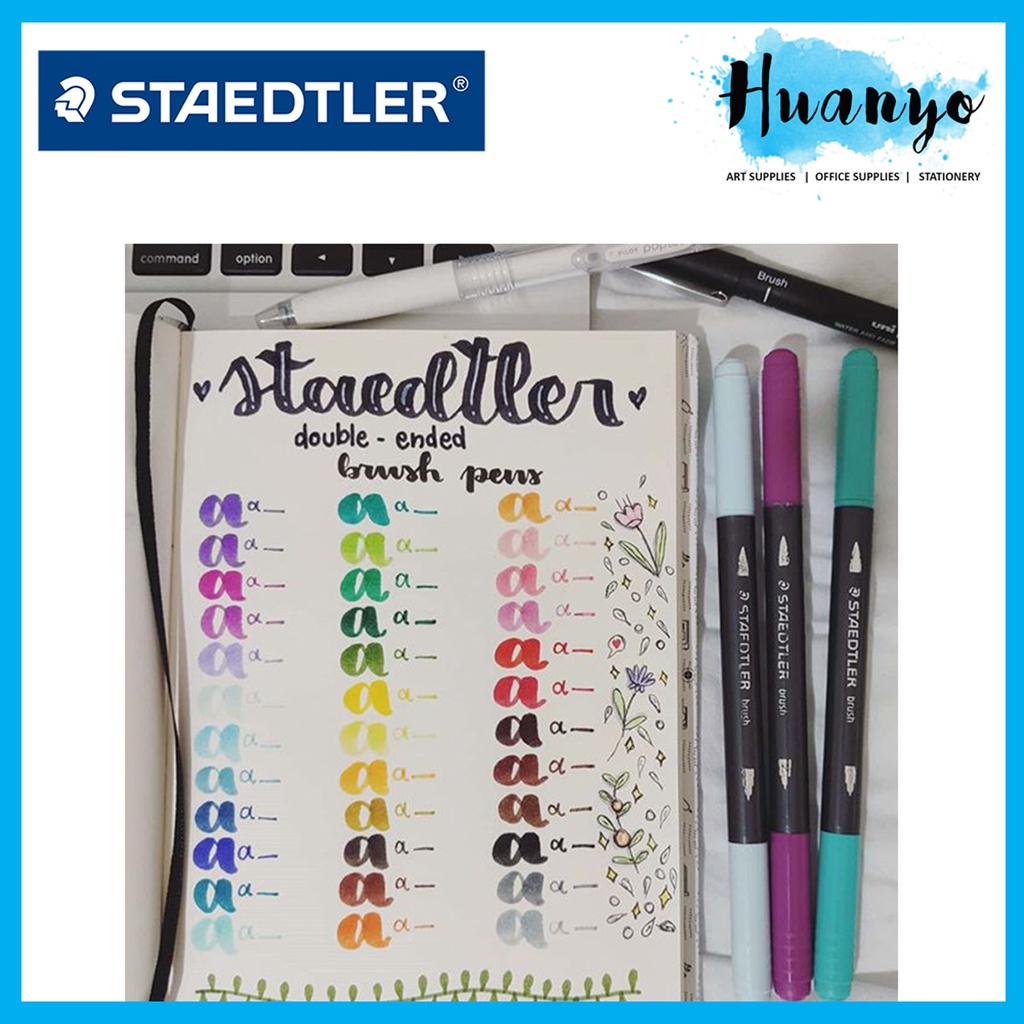 Staedtler DoubleEnded Watercolor Brush Pen Sets