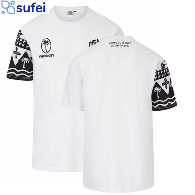 sufei France Rugby Rwc 2023 Home Shirt World Cup 2023 France Rugby Jersey Home Away Rwc Rugby Shirt Polo Jersey 2023 Fiji Home Rwc Rugby