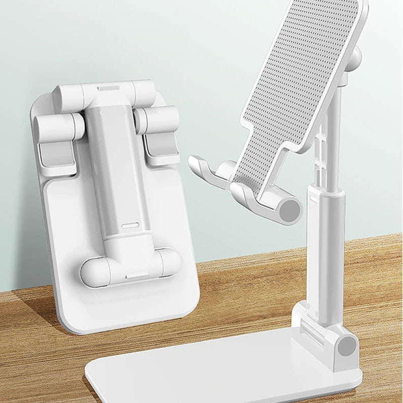 Adjustable 45 Degree Universal Folding Desktop Bracket Lifting Mount Free Hand Stand Phone Holder for Tablet Smartphone