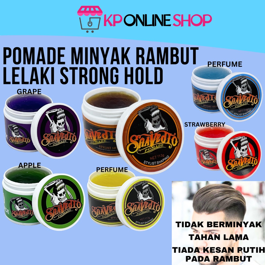 Hot Pomade Suavecito Super Strong Hold Waterbased Hair Gel Rambut Yang Paling Murah PMO-040 ( Ready Stock In Malaysia )