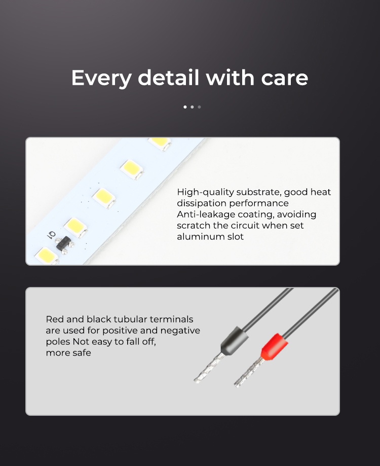 Creality ender-3 s1 / s1 pro / s1 plus / v2 neo led light bar kit 24v/5w chip energy power saving soft light