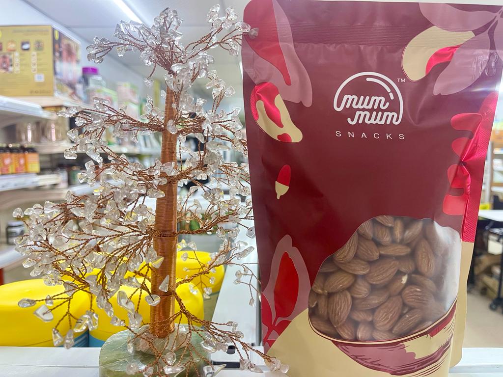 TOP FAVOURITE PICKNO PRESERVATIVES✅FRESHLY ROASTED NUTS MUM MUM Snacks (ROASTED CASHEW NUT /ROASTED ALMOND) 500G