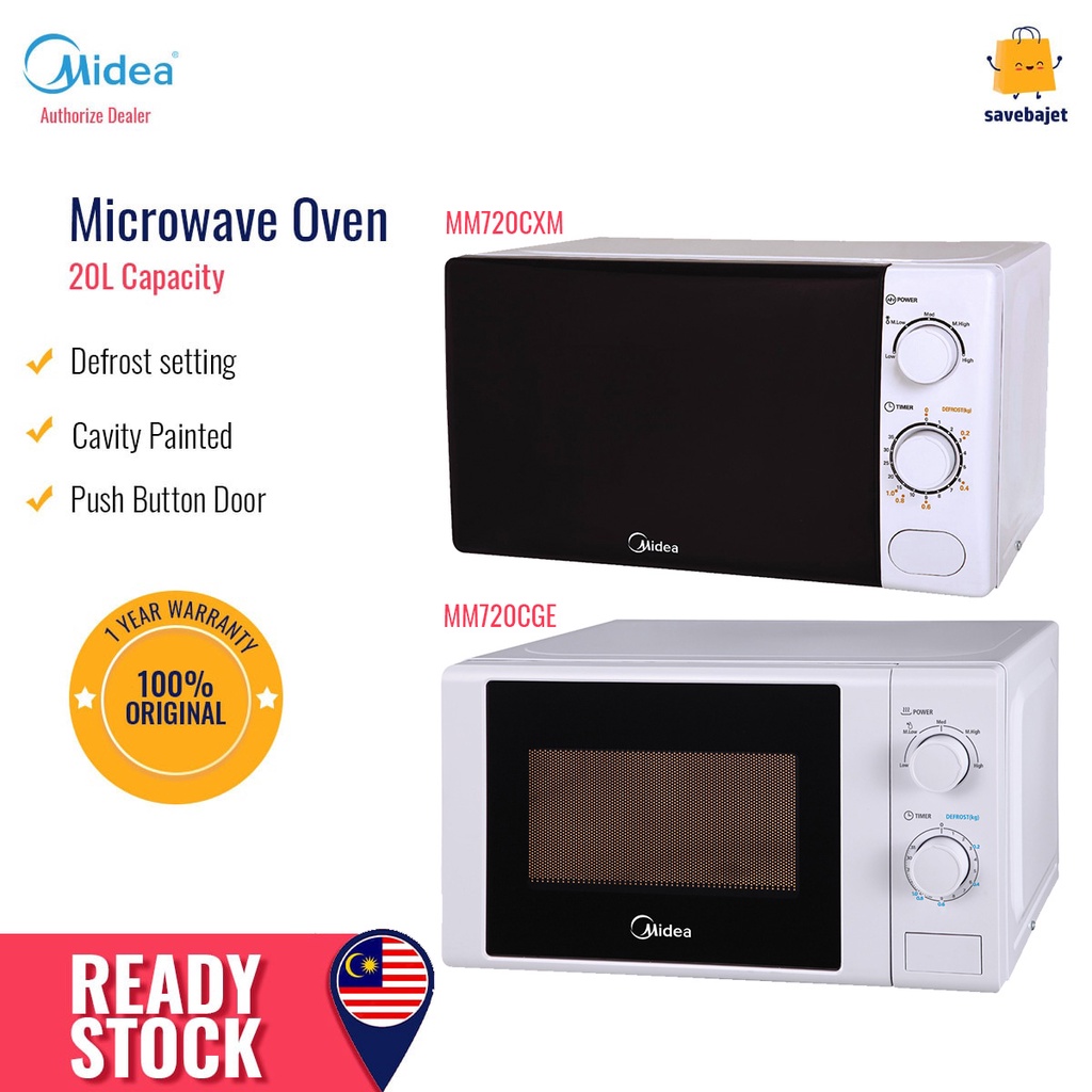 Midea Microwave Oven (20L) MM720CXM MM720CGE