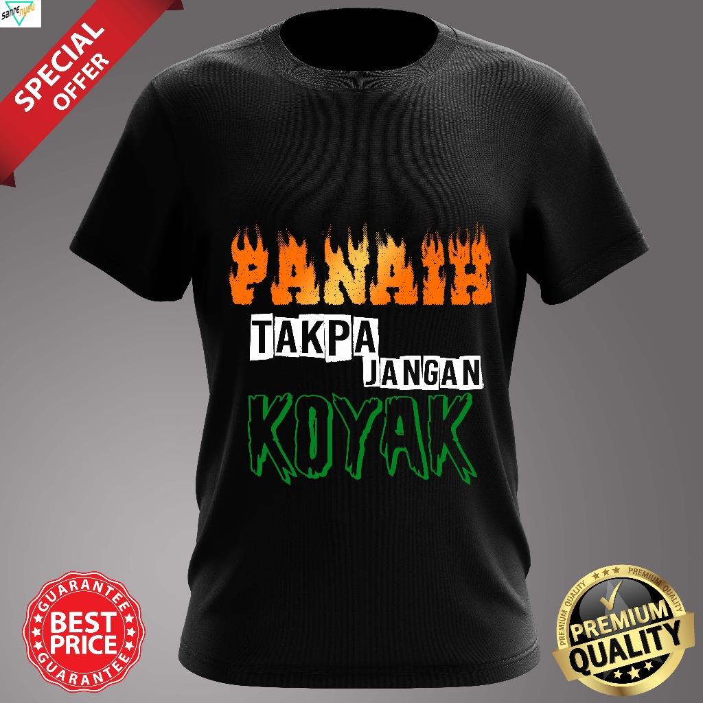 BAJU PANAIH TAKPA JANGAN KOYAK ROUND NECK T-SHIRT