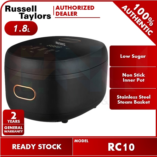 Russell Taylors 1.8L Digital Low Sugar Rice Cooker RC10