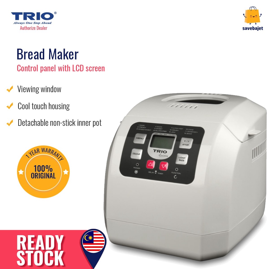 Trio Bread Maker Pembuat Roti TBM-111