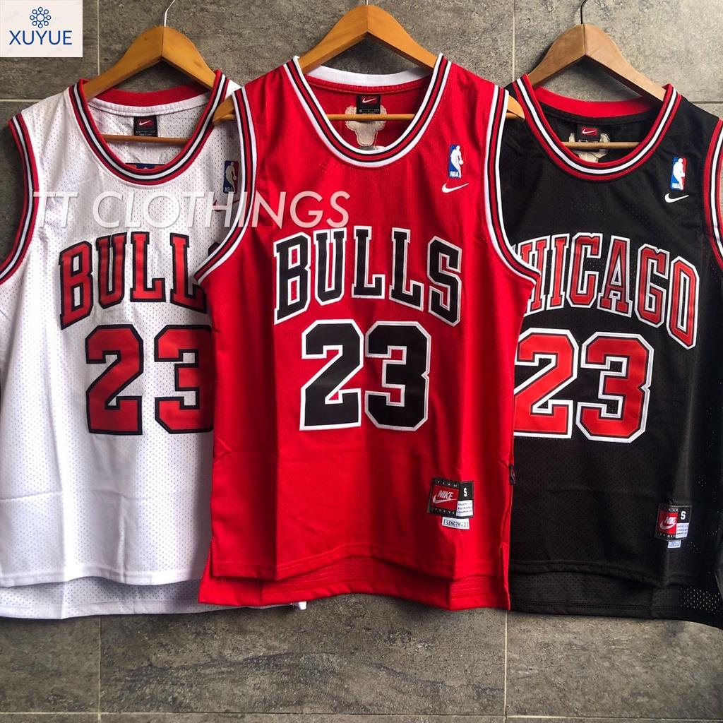 NBA Basketball Jersey Jordan #23 Singlet Man Baju Bola Keranjang Lelaki 蓝球衣 Shirt Chicago Bulls Sleevless Men Lakers NFL 2023