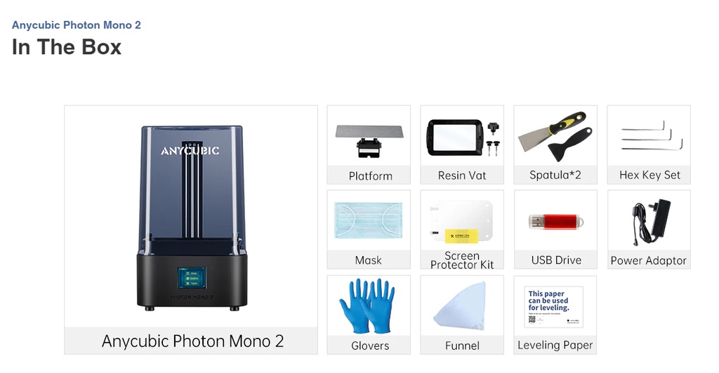 Anycubic Photon Mono 2