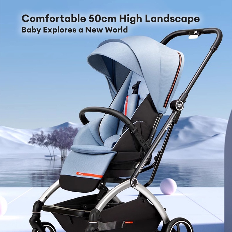 gb ORSA Omni 360 Spin Stroller Baby Compact Fold Mum Baby Love Baby Shop Online Malaysia