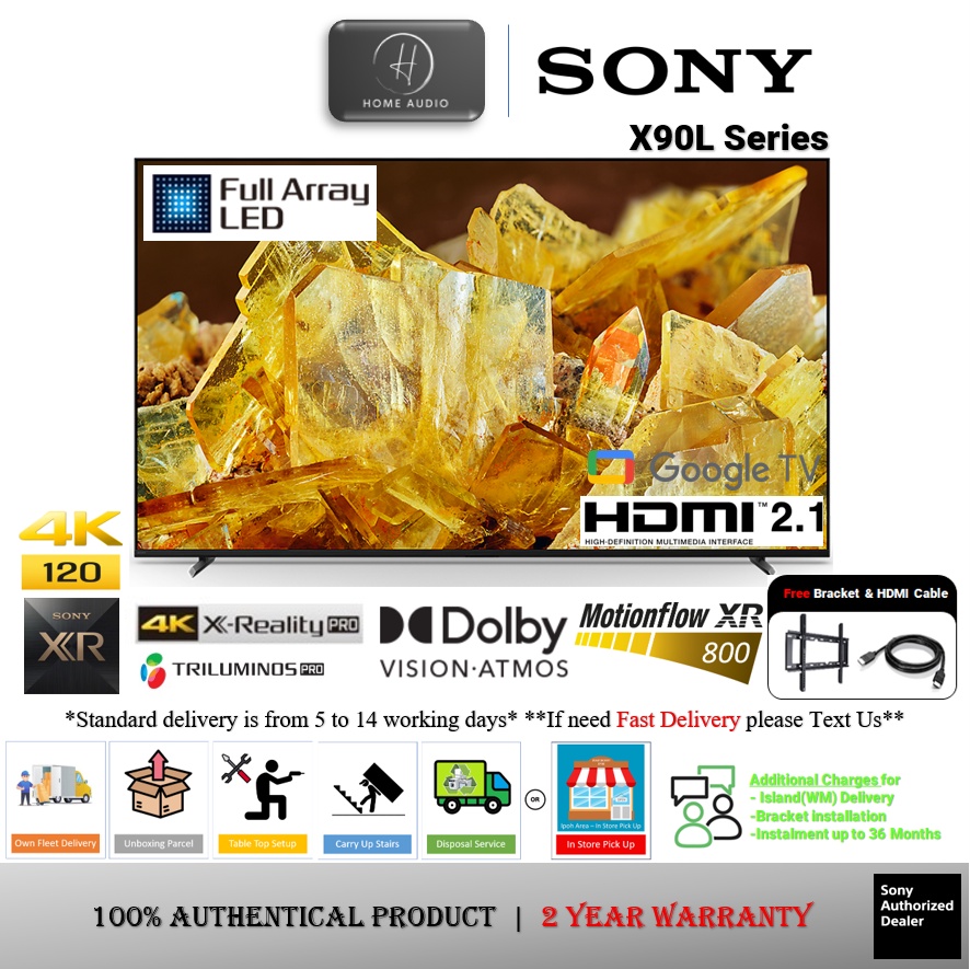 Sony TV Android 75 4K HDR LED Google TV ( Android TV) - KD-75X777L / KD-75X85K / KD-75X80L/ XR-75X90L