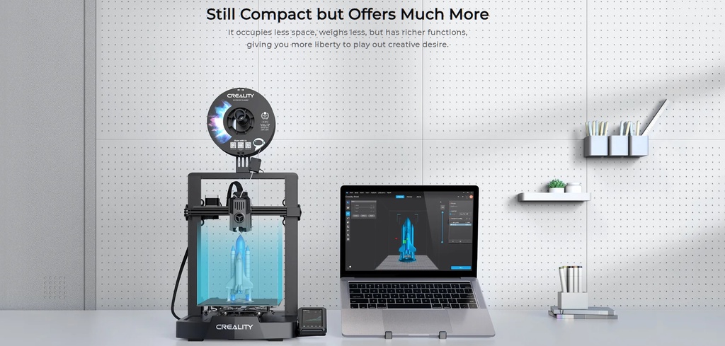 Creality ender 3 v3 ke fdm printer 3d printer 220mm*220mm*240mm build size auto leveling wifi transfer