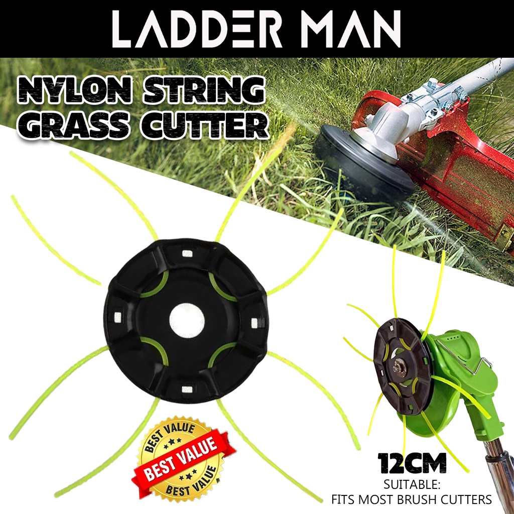 Grass Cutter String Grass Trimmer Blade Mata Mesin Rumput Tali Potong Rumput trimmer head cutter Nylon Trimmer Line