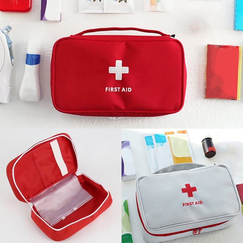 Waterproof Portable First Aid Kit Storage Bag Medical Supplies Medicine Organizer First Responder Emergency Rescue Pouch