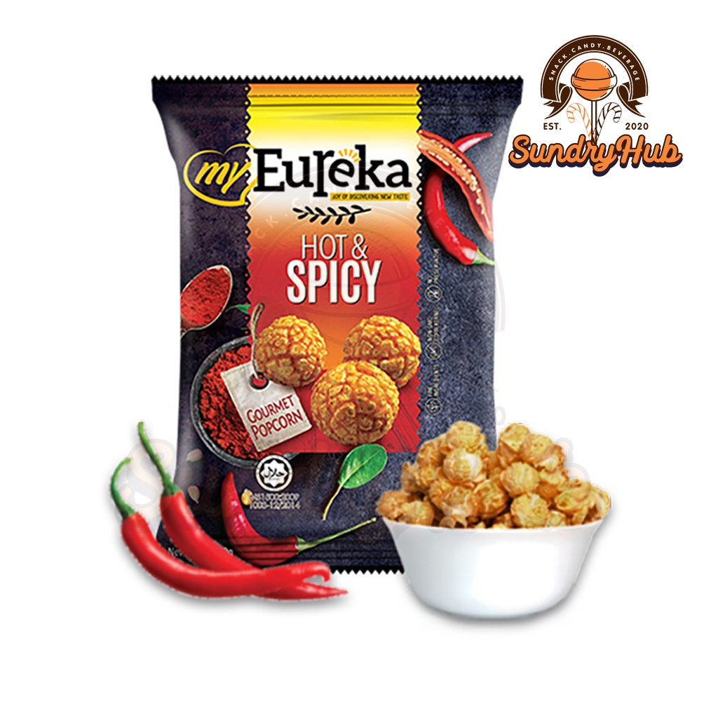 Eureka Popcorn Hot & Spicy 80g