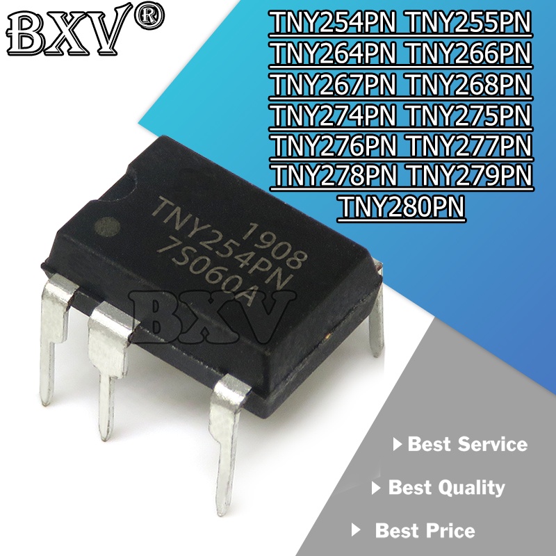 10pcs TNY277PN DIP-7 TNY254PN TNY255PN TNY264PN TNY266PN TNY267PN TNY268PN TNY274PN TNY275PN TNY276PN TNY278PN TNY279PN TNY280PN DIP Chip