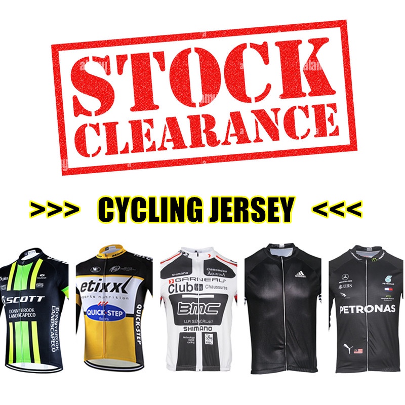 Stock Clearance @Johor Cycling Jersey Long Sleeve Cycling Jersey Short Sleeve Cycling Jersey Wear