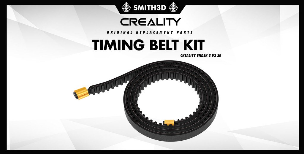 Creality ender 3 v3 se timing belt kit, x axis timing belt, y axis timing belt, ender 3 v3 se spare part timing belt