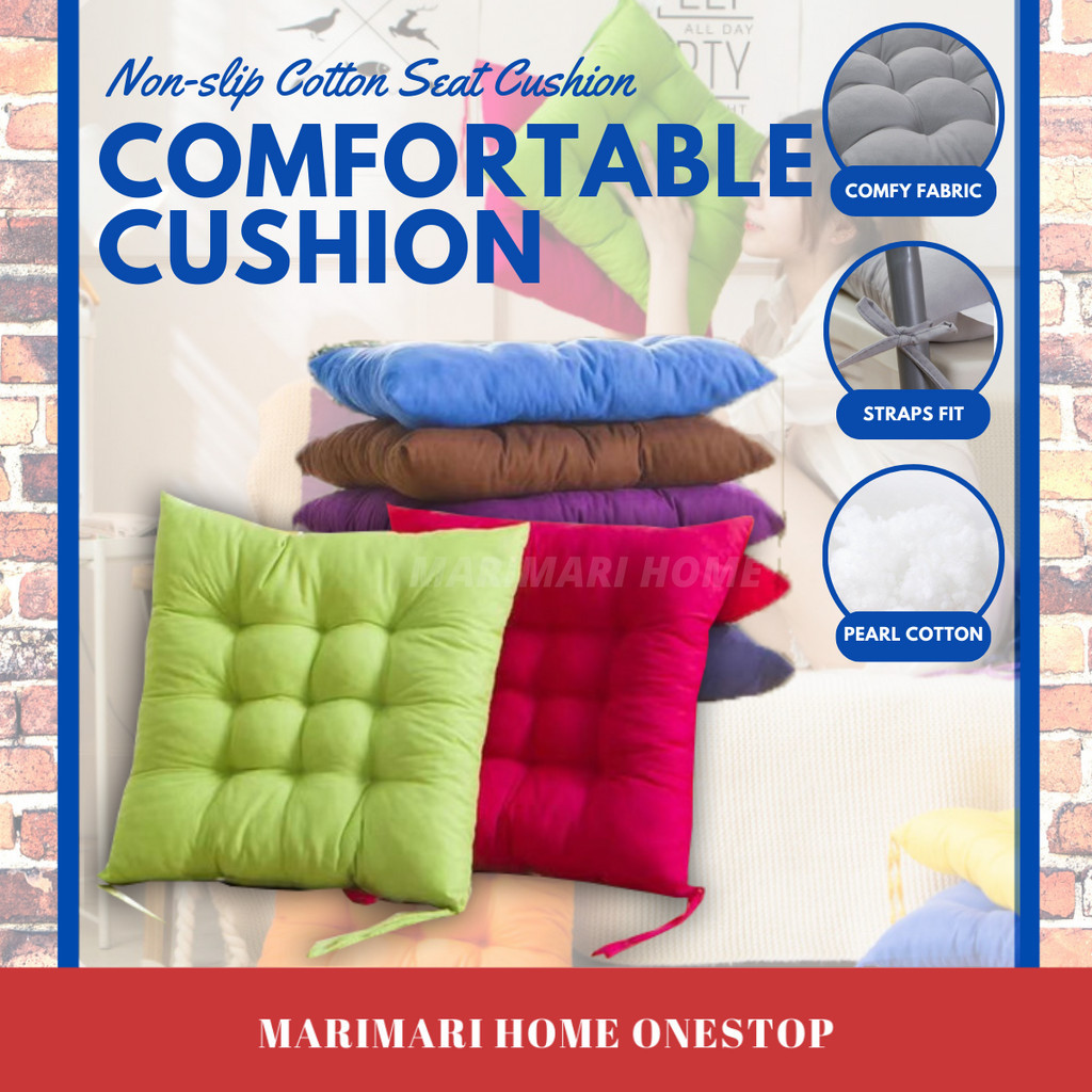 7D Seat Cushion Non-slip Chair Cushion Comfortable Cotton Seat Cushion Office Chair Cusion Kusyen Kerusi Lapik Kerusi 坐垫