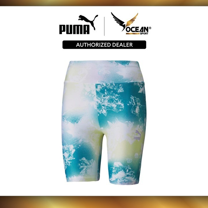 PUMA Women's Crystal Galaxy High Tight Shorts Pants - Galaxy 53359661