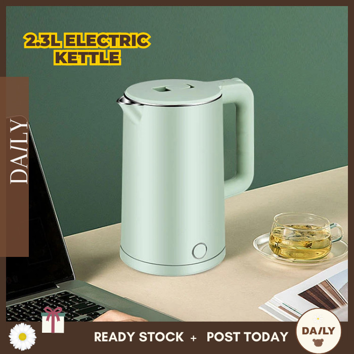 🐻DAILY🐻2.3L Electric Kettles Stainless Steel Boiler Heater,Hot Water Kettle with Auto Shut-Off and Boil Dry Protection