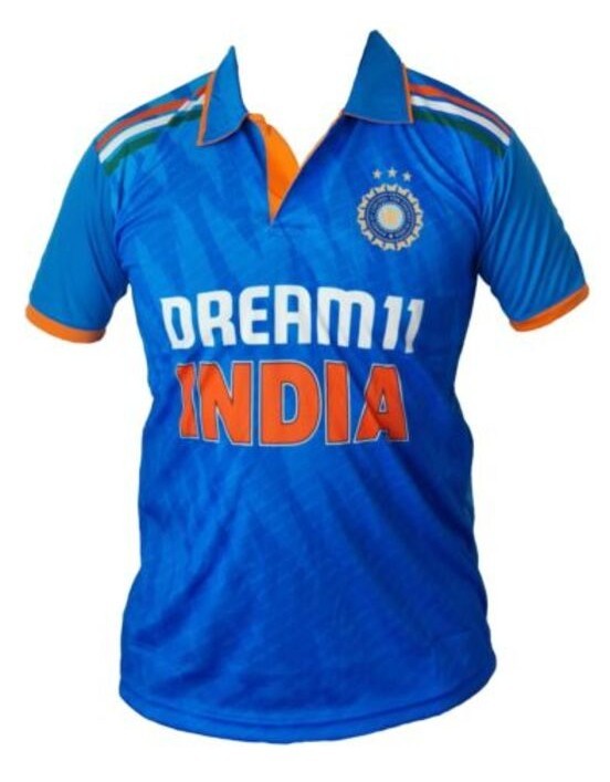 India Team ODI Jersey Cricket 2024 & 2023 Indian shirt T20 World Cup BYJU'S