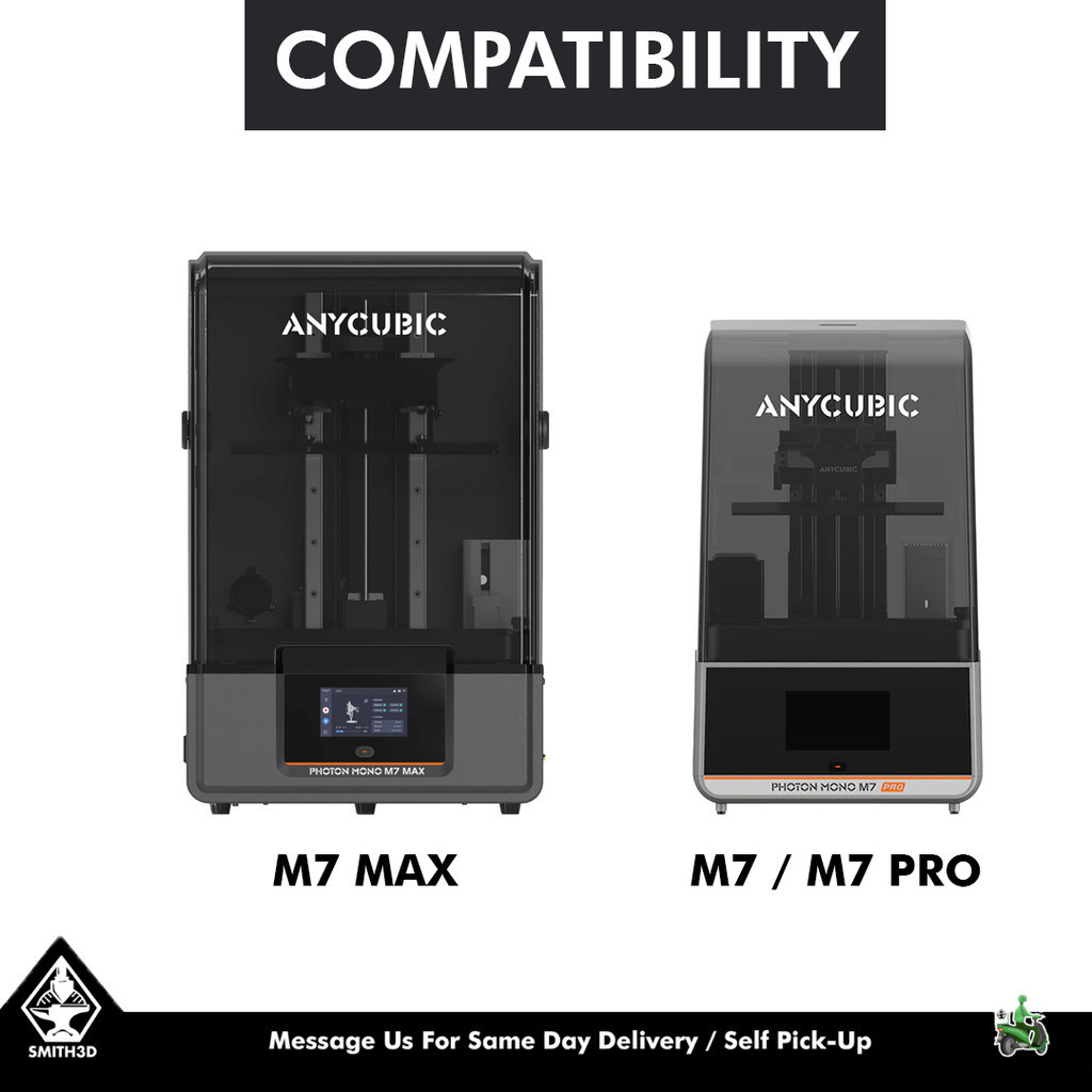 sg 11134202 7rcd9 Anycubic Photon Mono M7 Pro Build Plate Original Replacement, M7 Max Build Plate Replacement, Build Plate for M7 Series