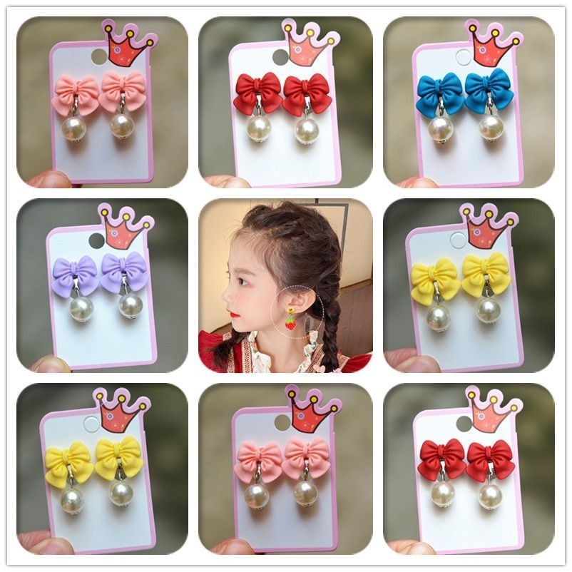 Ear Clips Girl Earrings Collection