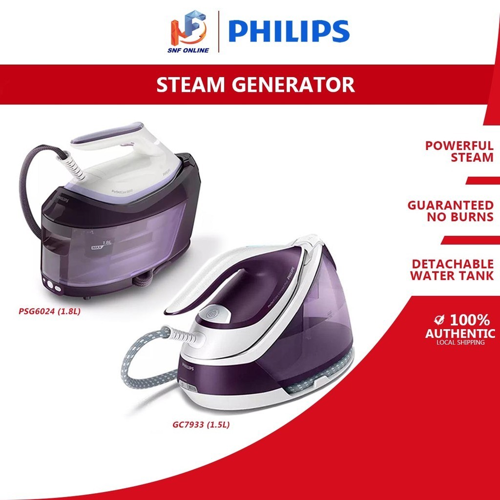 Philips PerfectCare Compact Plus Steam Generator Iron GC7933/36 GC7933 PSG6024/30