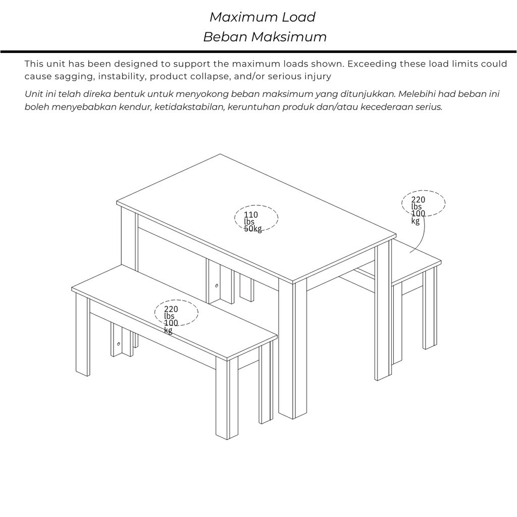 Synergy House Cubbot Collection Tv Cabinet / Dining Table UK Export Quality  | Synergy House Furniture - Innovative Design With Affordable Price