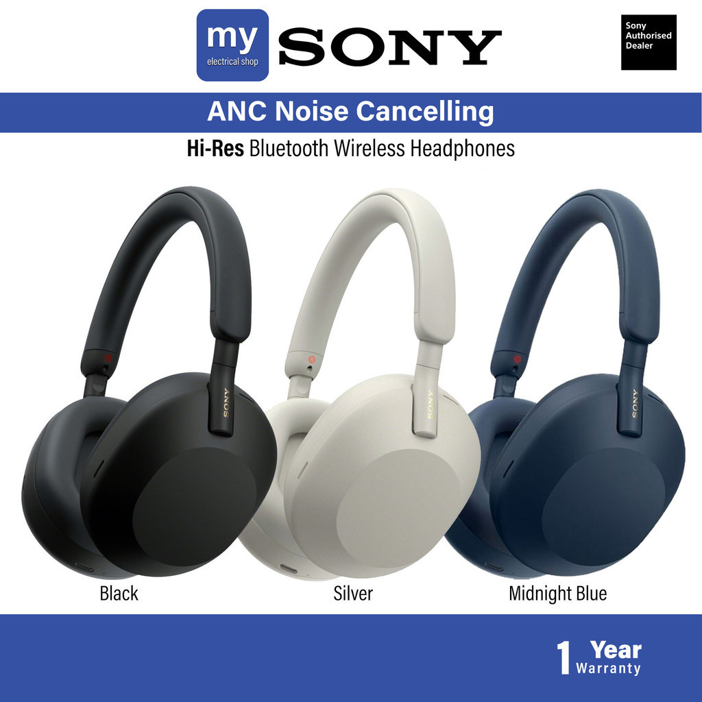 Sony WH-1000XM5 Over-Ear Wireless Noise Cancelling Headphones WH1000XM5 ANC Headphone