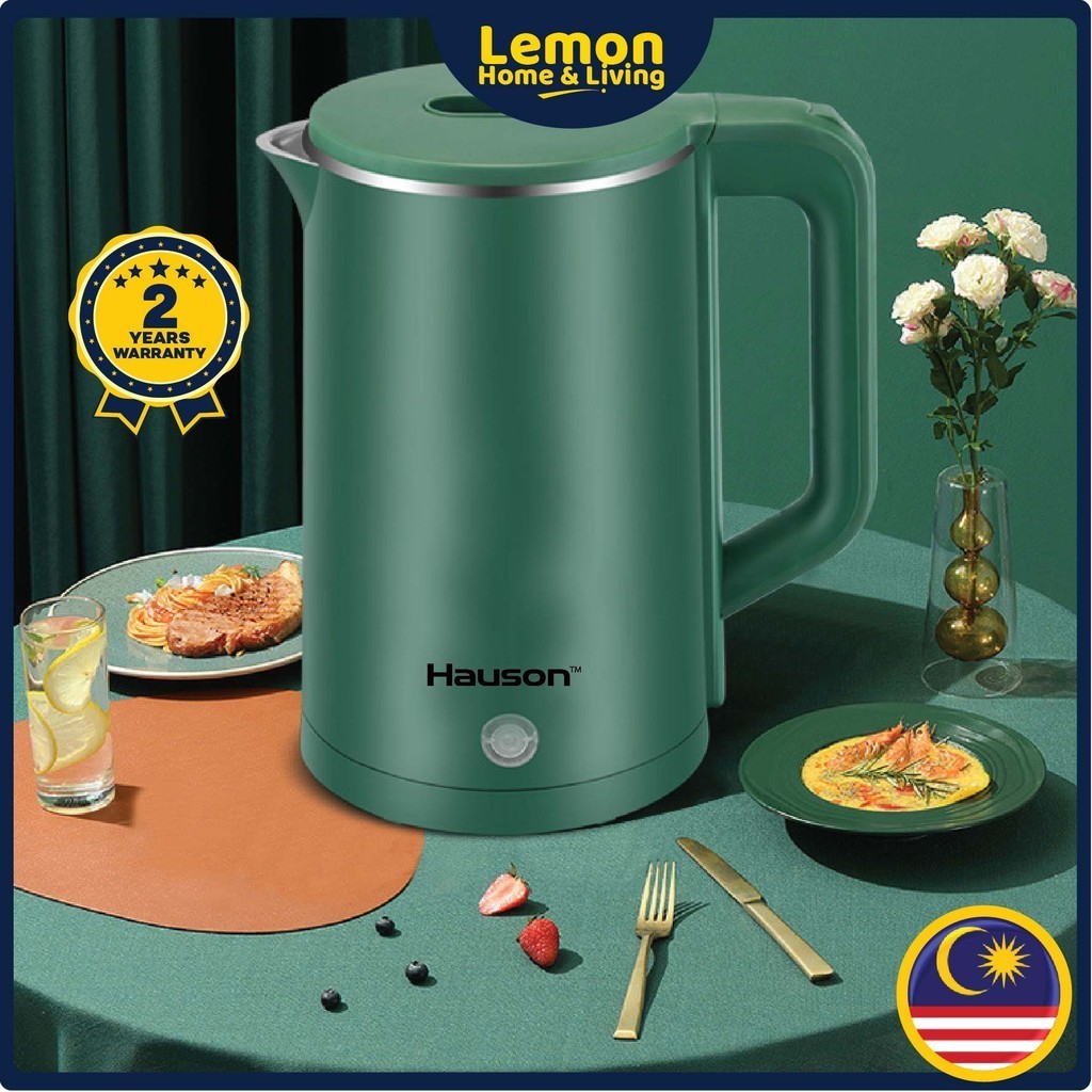 🍋 1500W Electric Kettle Stainless Steel Water Boiler 2.3Liter Jug Kettle Water Heater Auto Shut-Off/ Jug Pemanas 热水壶