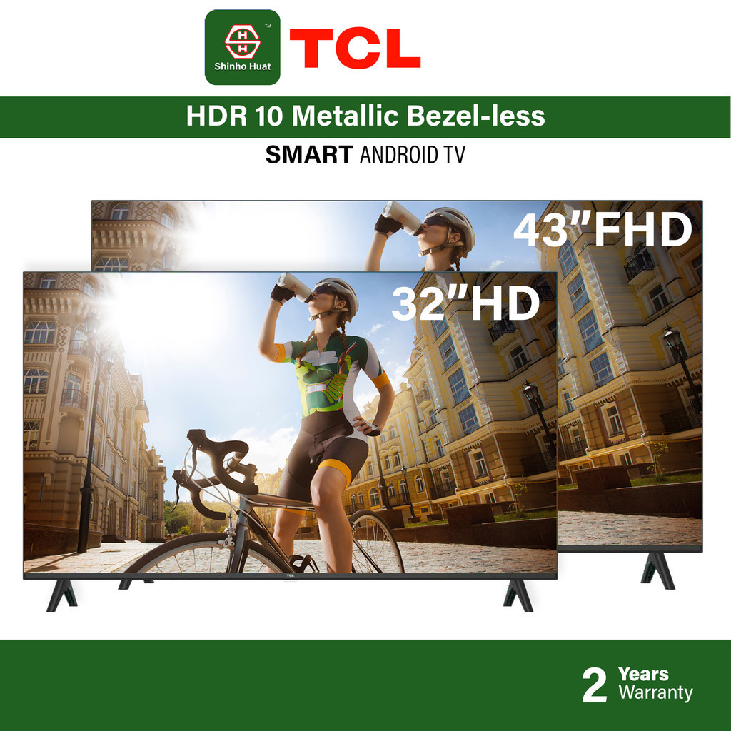 TCL 32 43 Inch HD / Full HD Android TV 32S5400A 43S5400A Smart TV