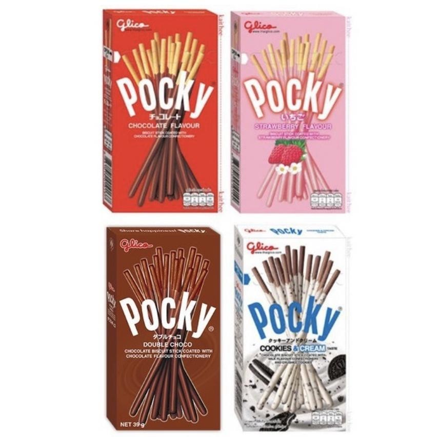 【Snack 现货】阿兰杂货铺 7ELEVEN THAILAND Halal Thailand Glico Pocky Biscuit Stick 11g per pack 泰国零食