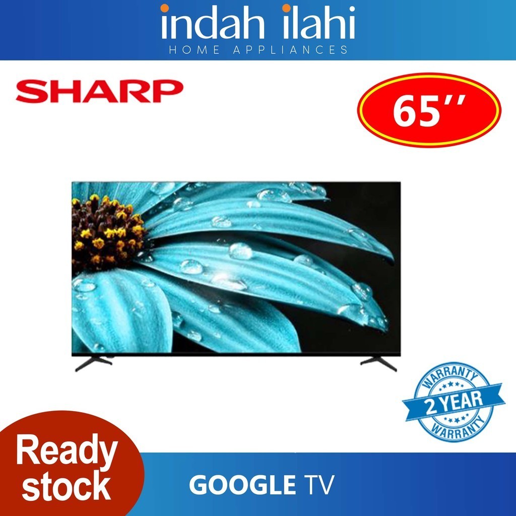 Sharp Televisyen - 65" 4K UHD Google TV 4TC65FJ1X