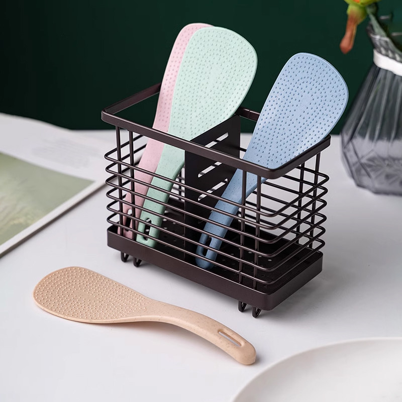 Hangable Non Stick Rice Spoon Heat Resistant Handle Rice Scoop Eco Friendly Wheat Straw Rice Paddle Kitchenware Doorgift