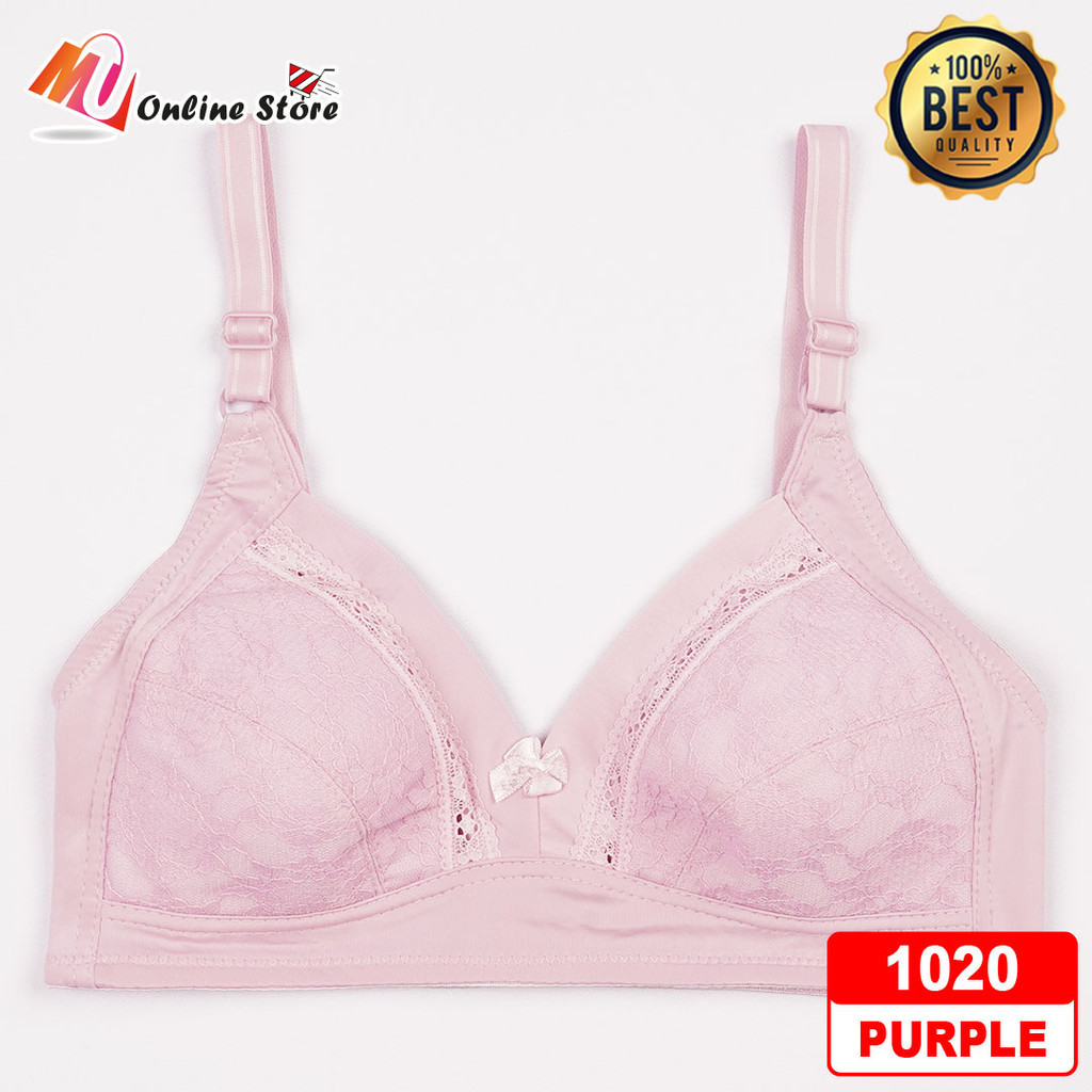 MU BRA DEWASA CUP B / NON PADDED & NON WIRED BRA / BAJU DALAM DEWASA/ PAKAIAN DALAM WANITA / WOMEN BRA CUP B 1020