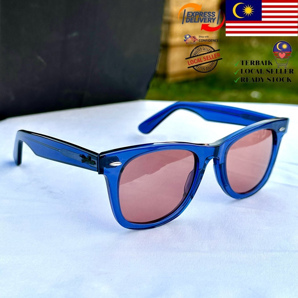 READY STOCK SPEK MATA WEPERER CRYSTAL CLEAR KACA PREMIUM 1:1 GLASS 400UV PROTECTION SUNGLASSES CERMIN MATA HITAM