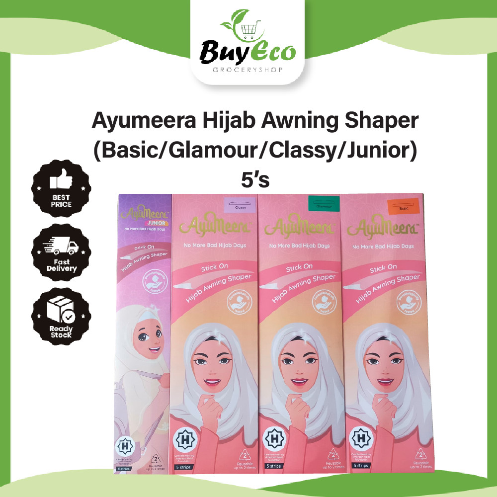 AyuMeera - Hijab Awning Shaper (Basic / Glamour / Classy / Junior) 5pcs