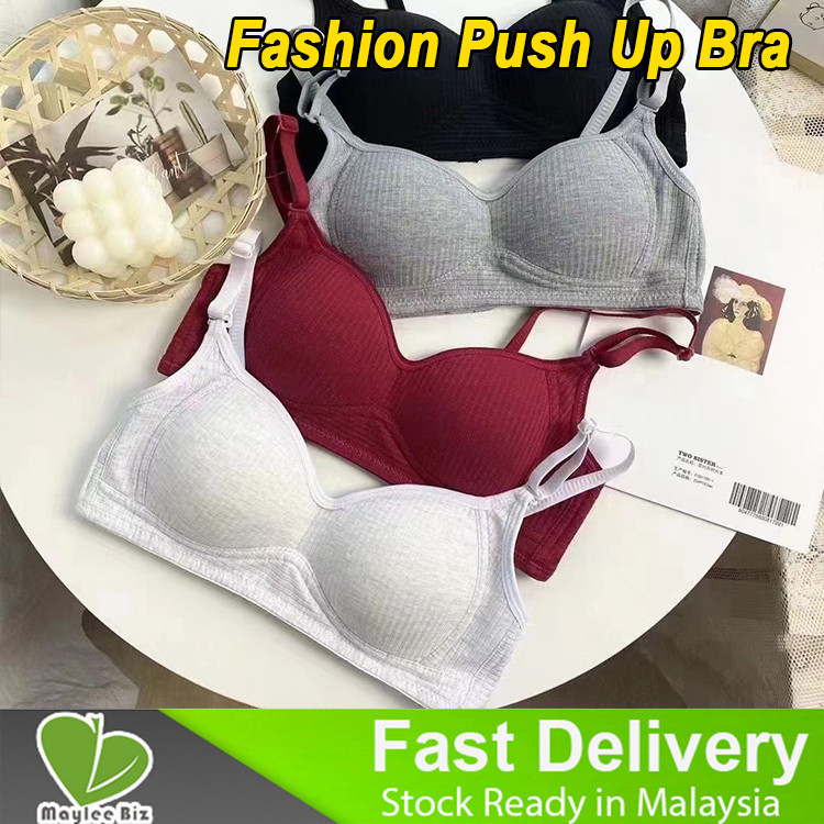 Seamless & Comfortable Push Up Bra Women Lady Bra Seamless Baju Perempuan lingerie pajamas Maternity bra Non Underwire