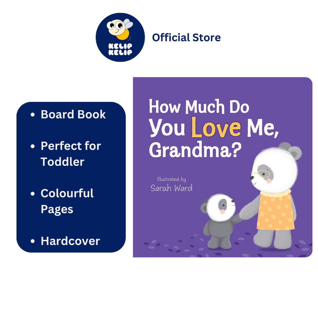 How Much Do You Love Me Grandma Story Book For Kids Board Book Hardcover