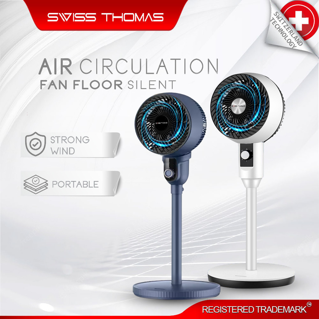 Swiss Thomas Air Circulation Fan home Household Electric Fan Floor Silent Convection Fan