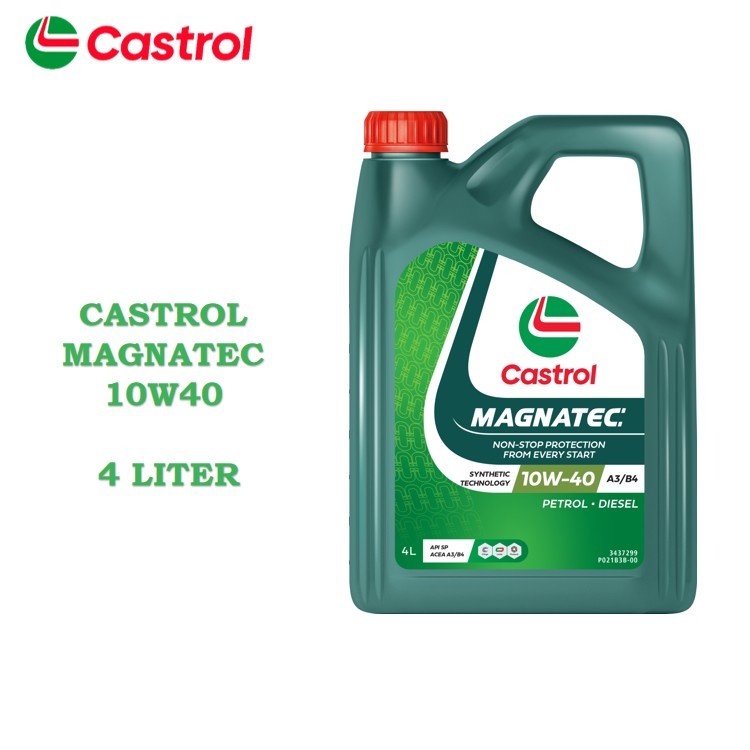 Castrol MAGNATEC 10W-40 SN for Petrol Vehicles (4L) (100% ORIGINAL)